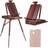 MEEDEN French Easel Wooden Sketch Easel Box with Fodable Legs