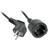 Lindy 30246 Current Cable extension Black 10 m