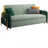 Homary Upholstered Convertible Sofa 200cm 3 Seater