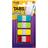 3M Post-itï¿½ Durable Tabs, 5/8" 1/5", Assorted Colors, Flags 4 Pads
