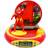 Lexibook Marvel The Avengers Iron Man Clock Radio with Projector Showing Clock on Ceiling