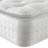 Aspire Premium Natural Wool Pillowtop Pocket Sprung Mattress Cover White (200x180cm)