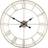 Pacific Lifestyle it a Home 'Livadia' Skeleton Moderately Distressed Round Wall Clock
