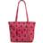 Vera Bradley Small Tote in Imperial Hearts Red