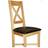 Cravony Cross Chair Solid Wood Frame