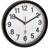 TFA Dostmann 60.3538.01 Black Wall Clock 17.7cm