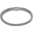 John Hardy Classic Chain Pavé Bracelet - Silver/Black