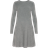 Vero Moda Nancy Short Dress - Grey/Medium Gray Melange