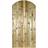 Carlton (1050mm Wide X 1800mm High) Wooden Bow Top Garden Gate treated timber