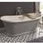 BC Designs Traditional Bath Double Ended Roll Top Baths White Acrylic 1580mm