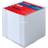 Herlitz 9x9x9cm Transparent Cube Note Box
