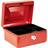 BURG WÄCHTER MONEY 5015 red Cash box W D