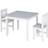 Homcom Kid's Table & Chairs Set 3pcs