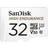 SanDisk High Endurance microSDHC Class 10 UHS-I V30 U3 100/60MB/s 32GB +SD Adapter