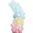 Ginger Ray Balloon Arches Mixed Pastels 75-pack