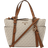 Michael Kors Sullivan Small Logo Top-Zip Tote Bag - Vanilla/Arcn