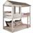 Benjara Wooden Twin with Bunk Bed