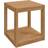 modway Carlsbad Natural Teak Outdoor Side Table