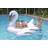 Poolmaster Poolmaster Jumbo Swan Swimming Pool Float, White