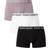 Tommy Jeans Assorted Color College Style Boxer Shorts 3-pack - Black/White/Grey