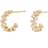 Pdpaola Earrings Little Crown Earrings gold Earrings for ladies