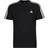 adidas Essentials Single Jersey 3-Stripes T-Shirt - Black/White