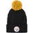 Outerstuff Girls Youth Black Pittsburgh Steelers Team Cable Cuffed Knit Hat with Pom