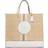 Coach Dempsey Tote 40 In Signature Jacquard With Stripe And Coach Patch - Gold/Light Khaki Chalk