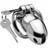 Master Series Rikers 24-7 Stainless Steel Locking Chastity Cage