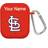 Artinian St. Louis Cardinals Personalized Silicone AirPods Case Cover