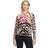 Betty Barclay Round neck top long sleeves brown