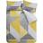 Catherine Lansfield Larsson Geo Easy Care Single Duvet Cover Yellow (200x135cm)