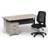 Impulse 1600/800 White Relay Writing Desk