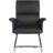 Teknik Elegance 6959BLK Faux-Leather Visitor Office Chair