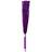 Rimba Purple Suede Flogger With Glass Handle And Crystal