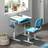 Vipack Adjustable Kids Desk Comfortline 201 with Chair Blue