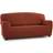 Homescapes Luxury 'Clare' Two Seater Armchair Loose Sofa Cover Orange