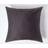 Homescapes Charcoal Continental Egyptian Thread Pillow Case Black, Grey
