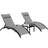Pair of Bali Sun Loungers with Garden