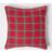 Homescapes Edward Tartan Cushion Cover Red (60x60cm)