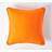 Homescapes Cotton Cushion Cover Orange