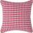 Homescapes Houndstooth Cushion Cover Red (60x60cm)