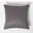 Homescapes Herringbone Cushion Cover Grey (45x45cm)