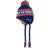 Outerstuff Preschool Navy/Red New England Patriots Jacquard Tassel Knit Hat with Pom