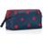Reisenthel Travelcosmetic Toiletries Bag, Structured Pouch with Wristlet, Mixed Dots Red