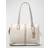 Michael Kors Astor Large Studded Leather Tote Bag - Light Cream