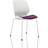 Florence White Frame Visitor Office Chair