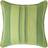 Homescapes Cotton Striped Morocco Cushion Cover Green (45x45cm)