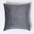 Homescapes 45 Luxury Velvet Cushion Cover Grey (45x45cm)