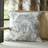 Fusion Saranda Tropical Print Rich Edge Filled Complete Decoration Pillows Grey, Black